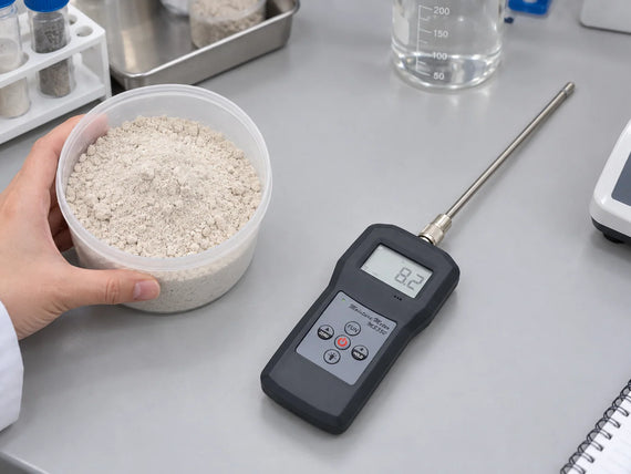 Powder Moisture Meter Testing: Sampling, Density, and Reference Checks