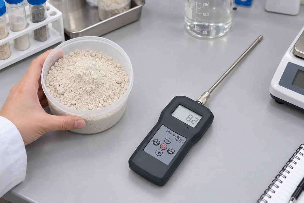 Powder Moisture Meter Testing: Sampling, Density, and Reference Checks