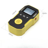 Advanced Portable C6H6 Gas Detector with Triple Alarm System, 0-100ppm Range
