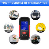 EMF Meter Electromagnetic Radiation Dosimeter Rech