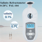 Portable Salinity 0-28% PAL-104 Digital Salinity R