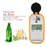 2-in-1 Auto 0-50% Beer Tester Autorefractometer Op