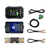 Battery Coulomb Meter 100A/400A/600A, Bluetooth Battery Monitor DC 0-120V, Voltage Current Tester