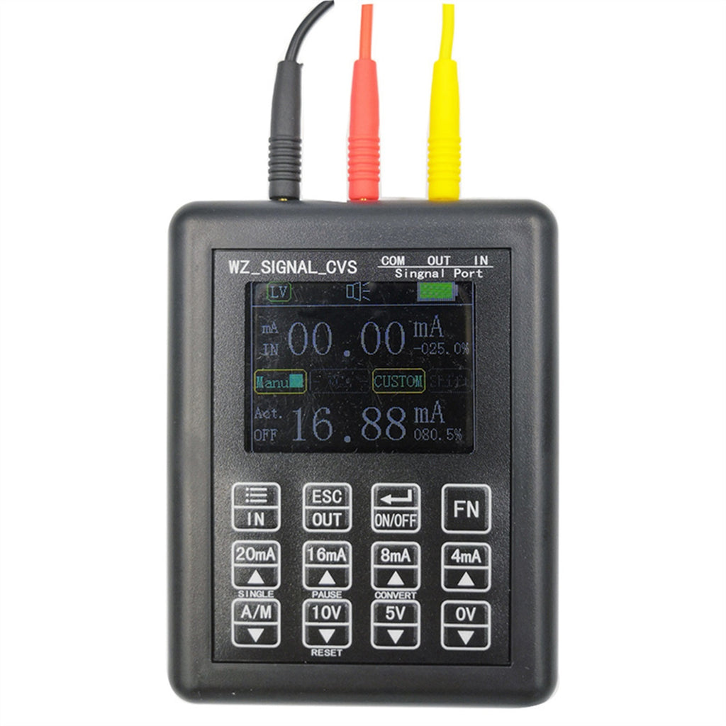 4-20mA Signal Generator Portable Calibrator with Rechargeable Battery ...