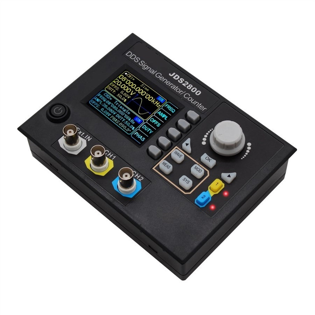 JDS2800 DDS Signal Generator 15/40/60MHz, Dual-Channel with PC Control ...