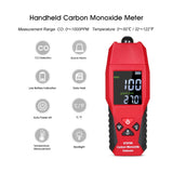 2 In 1 Carbon Monoxide Analyzer Temperature Meter 