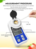 Digital Brix Refractometer 0-35% 0-55% Brix Tester