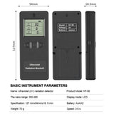 Digital Ultraviolet Radiation Detector UV UVI Mete