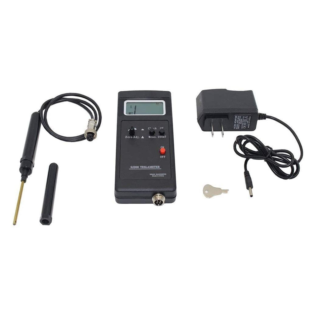 Gauss Meter Surface Magnetic Field Tester - Tesla Meter Range 2000mT ...