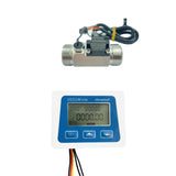 Digital Flow Meter 1-30L/min DC5V Flow Reader Inli