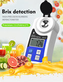 Digital Brix Refractometer 0-35% 0-55% Brix Tester