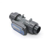 Turbine Flow Meter Electronic LCD Digital Display 