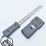Back view of digital sawdust moisture meter