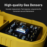 Portable Hydrogen Gas Detector H2 Analyzer with Triple Alarms