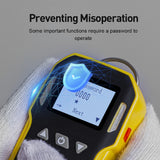 Portable Hydrogen Gas Detector H2 Analyzer with Triple Alarms