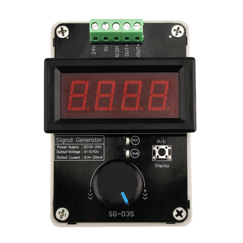 Adjustable Voltage & Current Signal Generator | 0-10V, 0-22mA Output ...