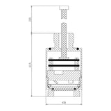 Advanced CQ-JG-01 Laser Methane Gas Sensor Probe for Industrial Use