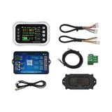 Battery Monitor Bluetooth DC 0-120V Battery Tester Coulomb Meter with HD Color Screen and App Control