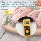 DM300R Digital Portable Meat Moisture Meter Analyzer Measuring Range 10%-90% - goyoke