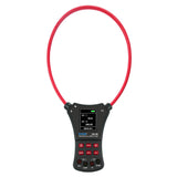 Flexible Coil Large Current Clamp Meter for AC/DC Voltage, Current, Resistance & Continuity Testing