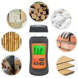 The complete Digital Wood Moisture Meter kit, including the meter and instruction manual.