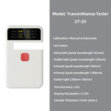 Portable Transmittance Tester CT-25,UV VL IR Trans