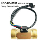 Digital Flow Meter Brass 2-45L/min  Flow Sensor wi