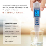 4-in-1 Water Quality Tester - TDS/pH/EC/Temperature
