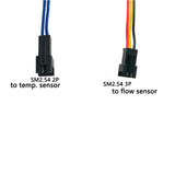 Digital Flow Meter 30L/Min with NTC50K Temperature