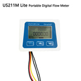 1-30L/min Digital Flow Meter 5V Flow Reader Hall E