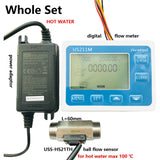 Digital Water Flow Meter with SUS304 Stainless Ste