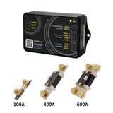Bluetooth 0-120 V battery coulomb counter display