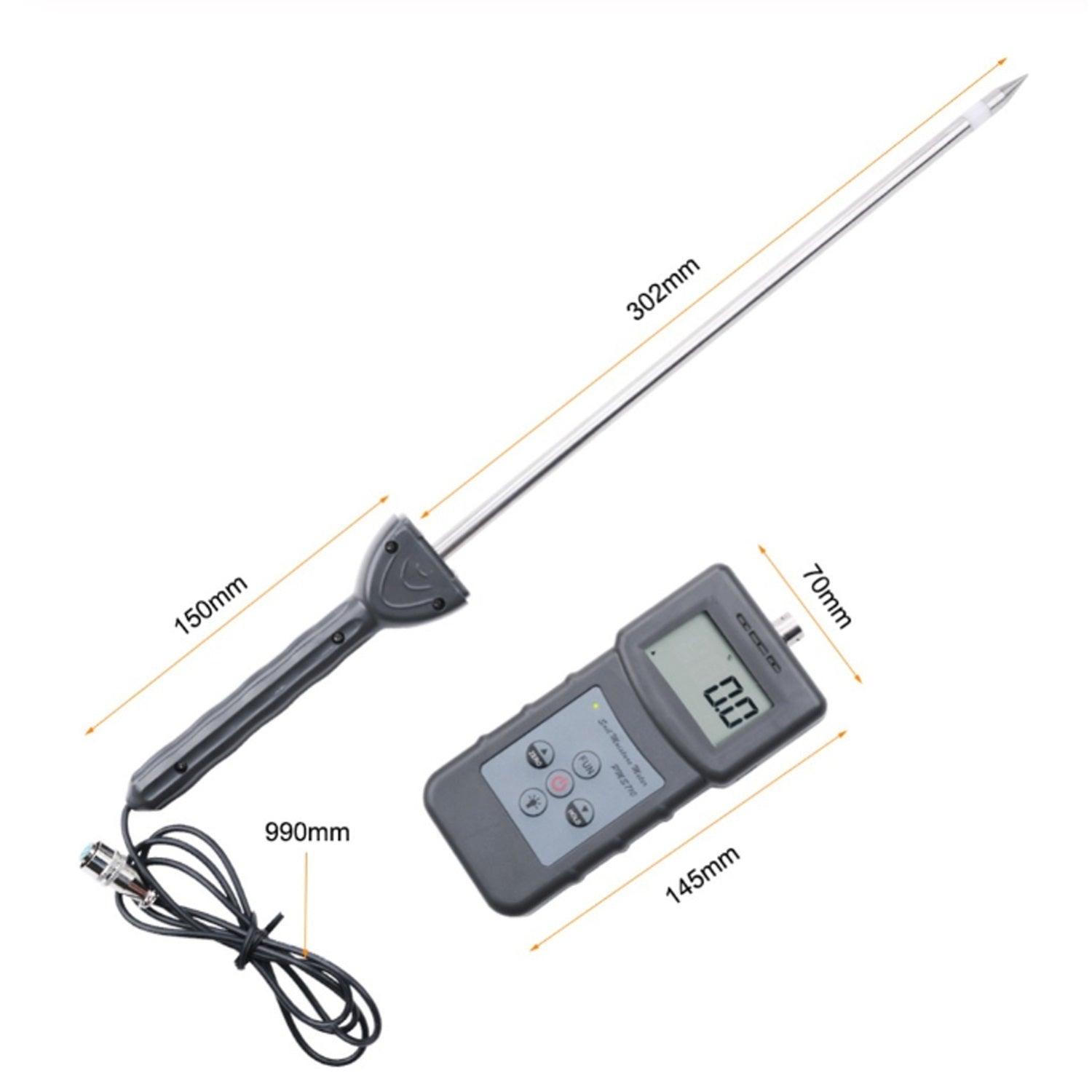 soil moisture meter accuracy PMS710 Soil & Concrete Moisture Meter