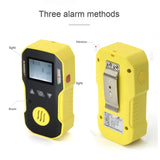 Portable Ethylene C2H4 Gas Detector - USB Rechargeable, Multi-Alarm Safety Monitor