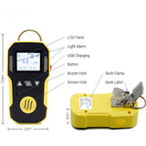 Portable Ethylene C2H4 Gas Detector - USB Rechargeable, Multi-Alarm Safety Monitor