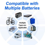 Remote RV Battery Monitor KM-F, WiFi Coulomb Meter, Battery Capacity & Power Monitor