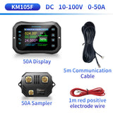 Remote RV Battery Monitor KM-F, WiFi Coulomb Meter, Battery Capacity & Power Monitor