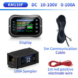 Remote RV Battery Monitor KM-F, WiFi Coulomb Meter, Battery Capacity & Power Monitor